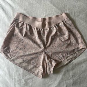 Pink Outdoor Voices shorts with one zip pocket - size medium